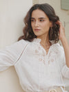 GENEVIEVE EMBROIDERED SHORTS