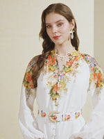 PERLA LONG SLEEVES LONG DRESS
