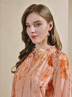 INES TENCEL LONG DRESS