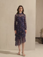 MADISON SILK LONG DRESS
